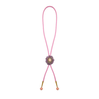 Coral Stalactite Bolo Tie