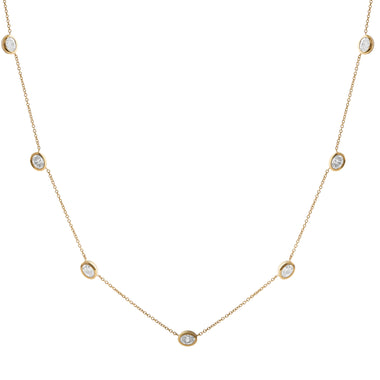 1.69cts Bezel Set Diamond Chain