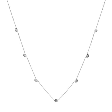 .54ctw Oval Diamond Chain