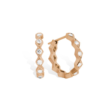 Romeo Diamond Hoops