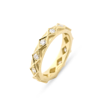 Diamond Filled In Romeo Band