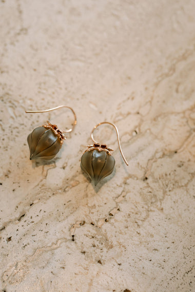 Poppy Pod earrings