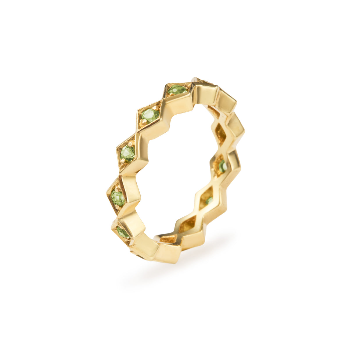 Romeo Peridot Ring