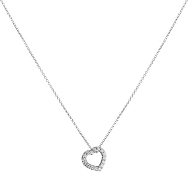 Glitter Donut Heart Pendant