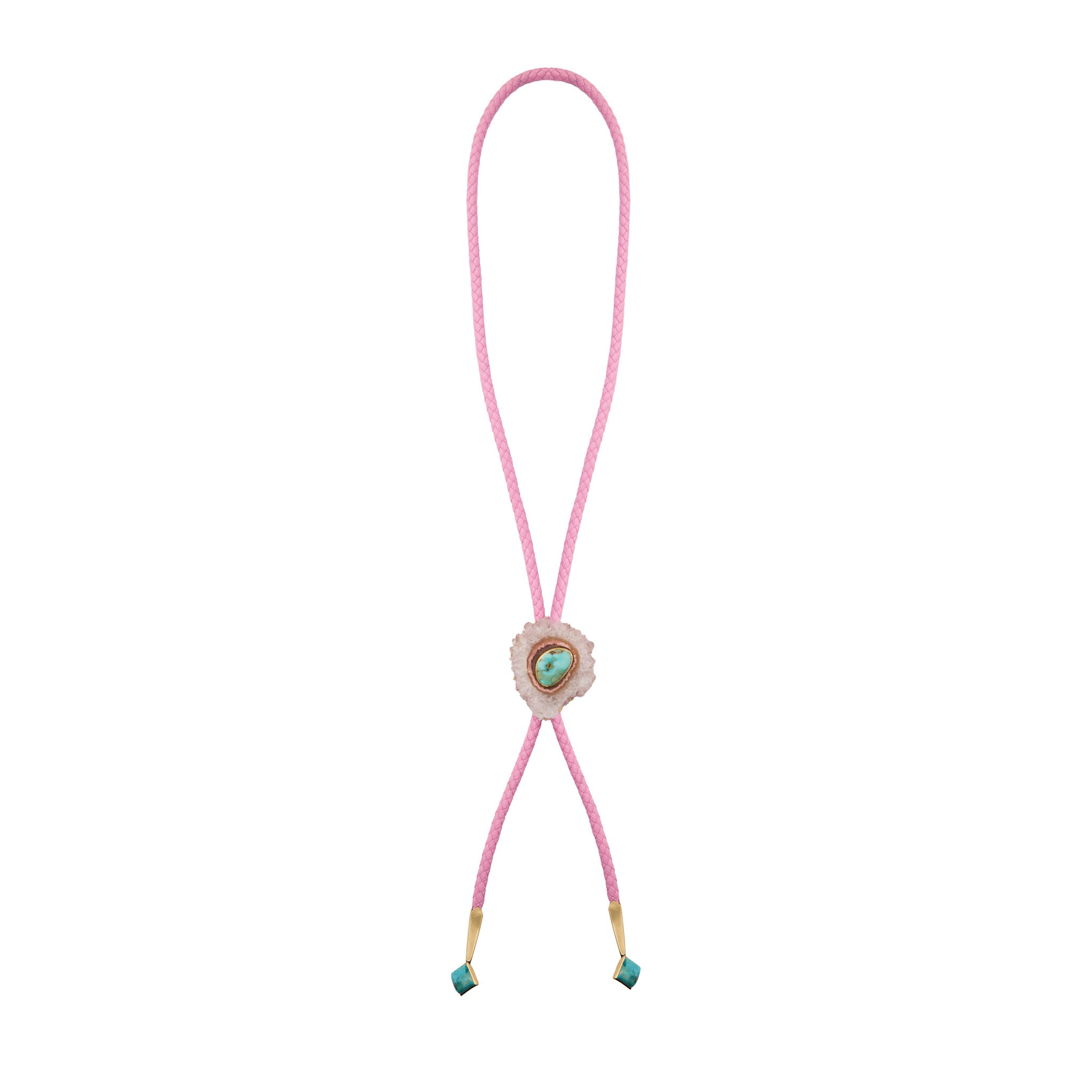 Turquoise Stalactite Bolo Tie