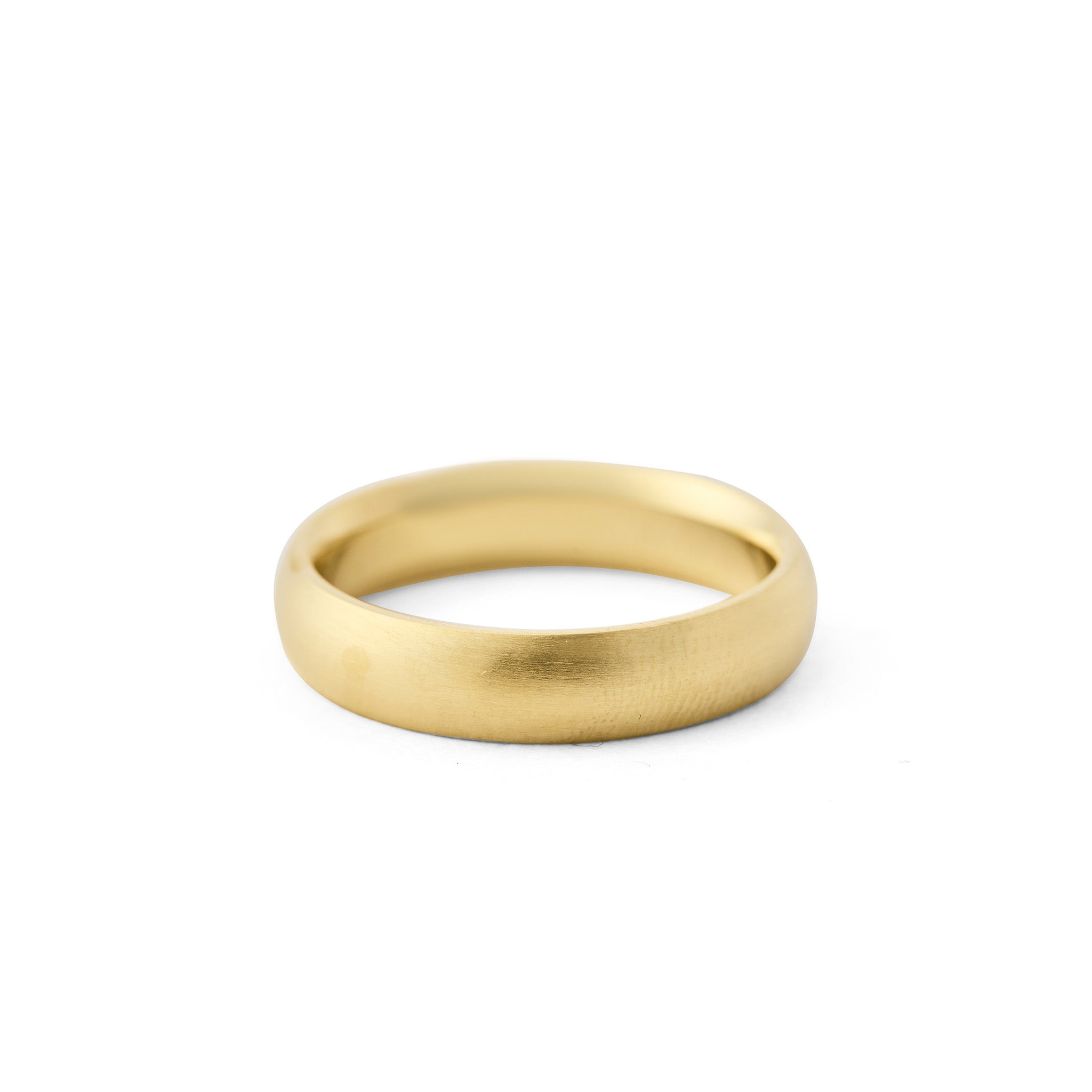 Gold 5mm Gents Band sz 9.5