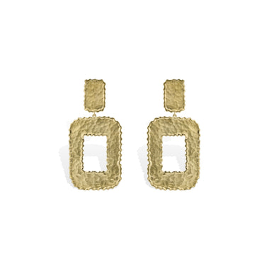 Large Burnt Edge Dangles