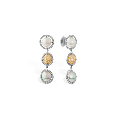 Triple Pearl and Diamond Drops