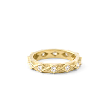Diamond Filled In Romeo Band