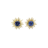 tanzanite spike studs