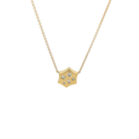 diamond speech bubble pendant