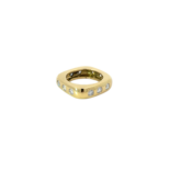 square donut with diamonds - side