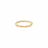 yellow gold vine band